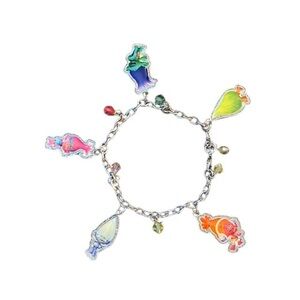 Colorful Trolls Charm Bracelet